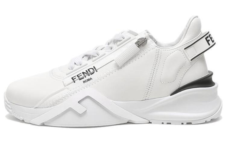FENDI Flow Casual Shoes Women's Low-Top White
