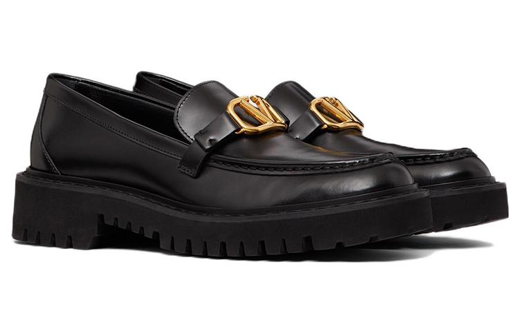 Valentino Garavani VLogo Signature Leather Loafers купить в интернет-магазине Yoocart с быстрой доставкой по России.