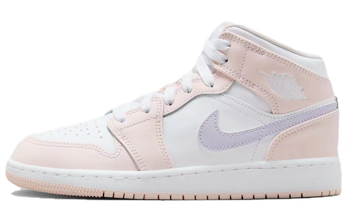 JORDAN Air Jordan 1 Vintage Basketball Shoes Women's High top Pink/Purple купить в интернет-магазине Yoocart с быстрой доставкой по России.