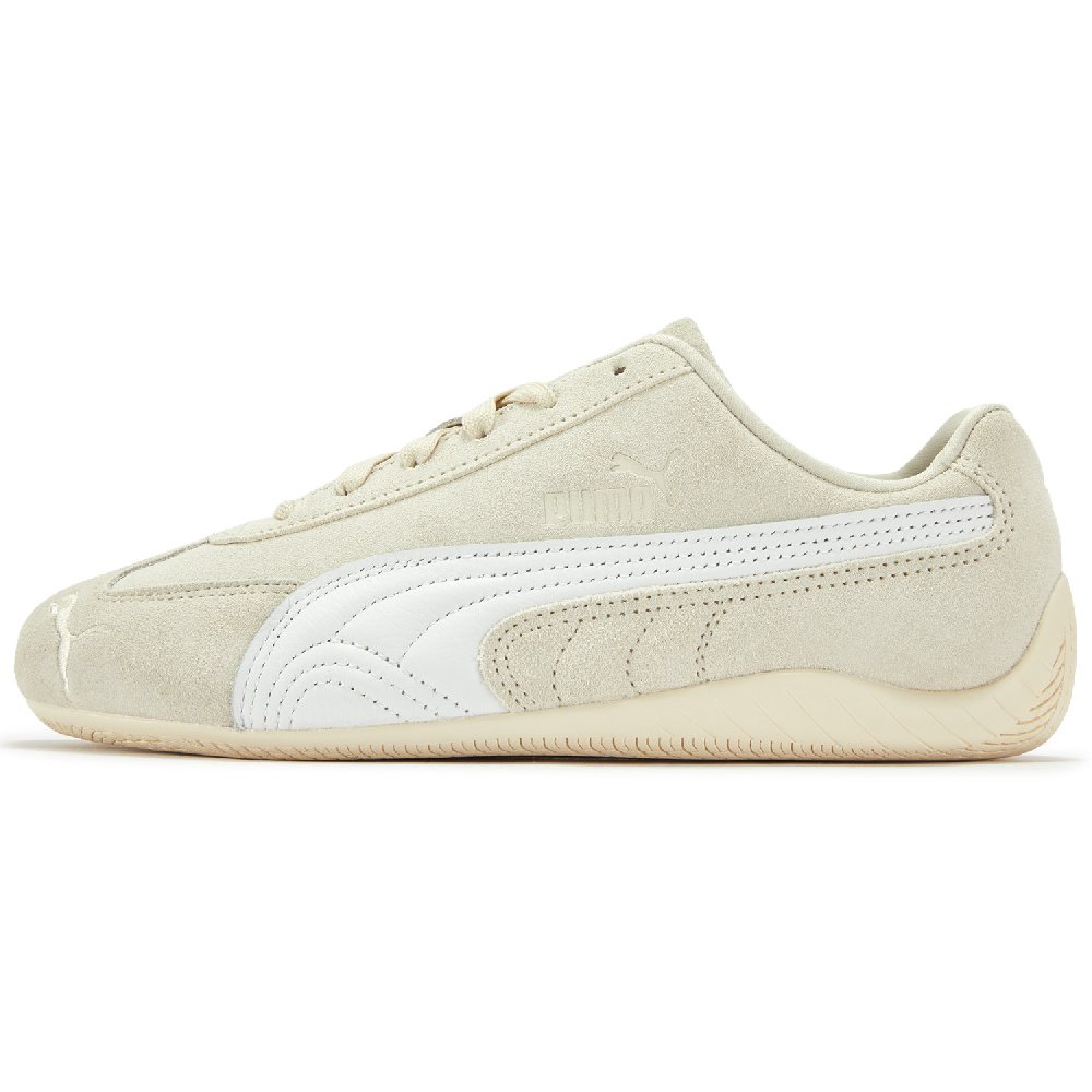 PUMA Speedcat Collection Abrasion Resistant Low top Casual Shoes Unisex Ecru