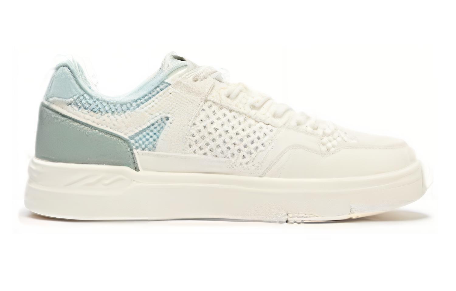 361° Durable Breathable Low-Top Skateboard Shoes Women's White Green