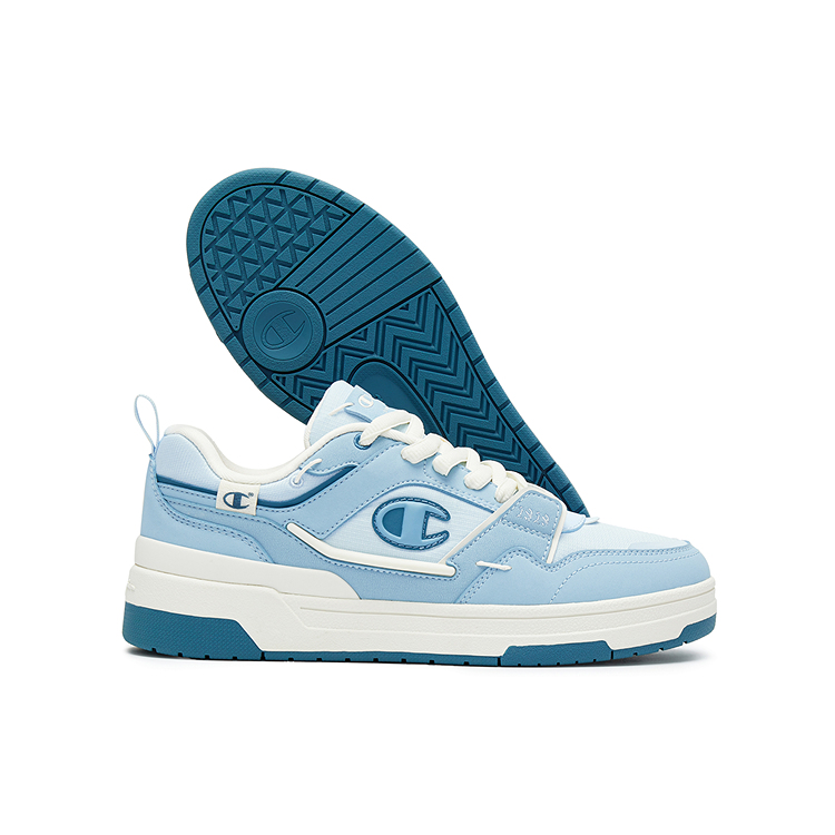 Champion Low-Top Skateboard Shoes Unisex Quaker Blue/Naming Blue