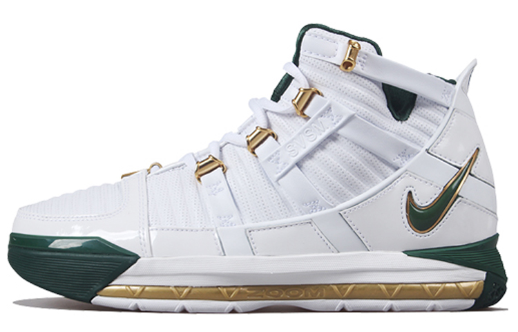 NIKE Lebron 3 Винтажные баскетбольные кроссовки MID Top Унисекс