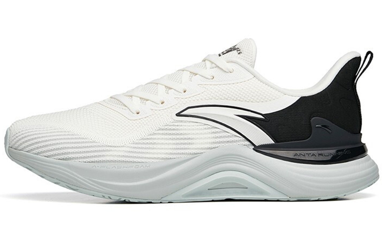 Anta 2.5 Breathable Lightweight Low-Top Running Shoes Men's White Black