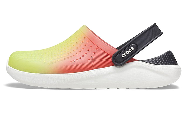 Crocs LiteRide Clogs Unisex Orchid Orange Gradient