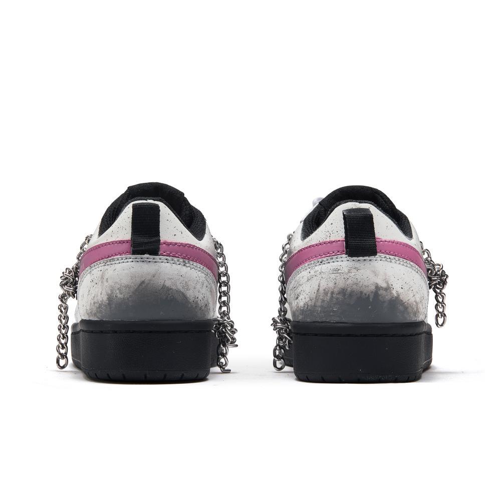 Nike Court Borough Skateboard Shoes Women's Low top Gray/Pink купить в интернет-магазине Yoocart с быстрой доставкой по России.