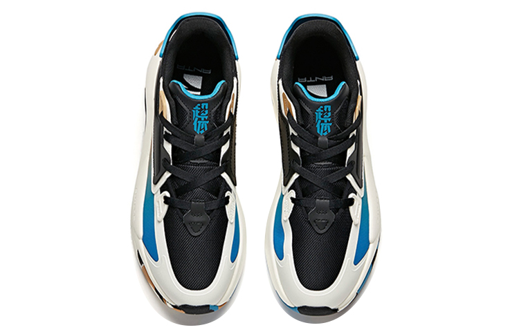 Anta Life Collection Super Body Abrasion Resistant Breathable Low top Skateboard Shoes Men's Black Blue купить в интернет-магазине Yoocart с быстрой доставкой по России.