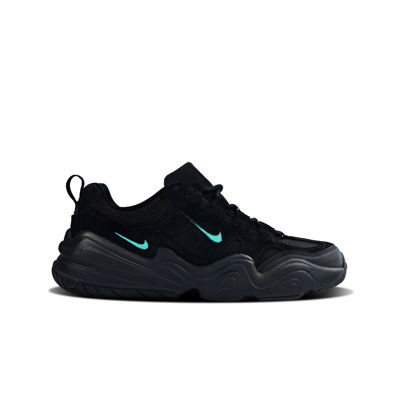 Nike Tech Hera Abrasion Resistant Low top Chunky Sneakers Unisex Black Blue купить в интернет-магазине Yoocart с быстрой доставкой по России.