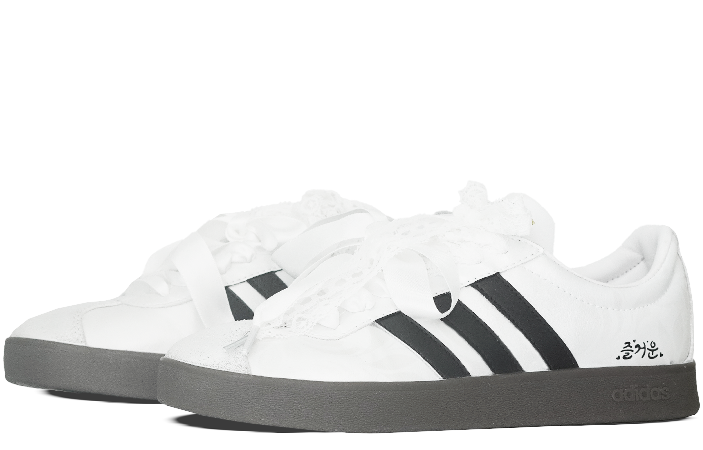 Adidas Neo VL Court 2.0 Slip Resistant Low Top Skateboard Shoes Unisex Black White купить в интернет-магазине Yoocart с быстрой доставкой по России.