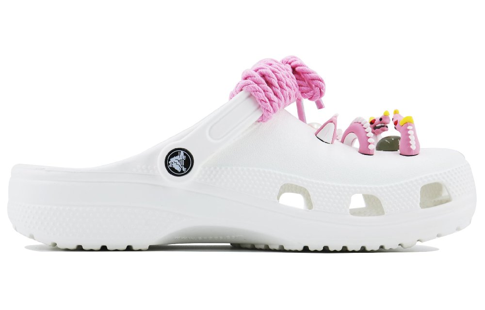 Crocs Classic Clog Joy Dragon SDS Clogs Unisex White