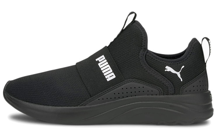 PUMA Softride Sophia Slip On 'Black White' Women's