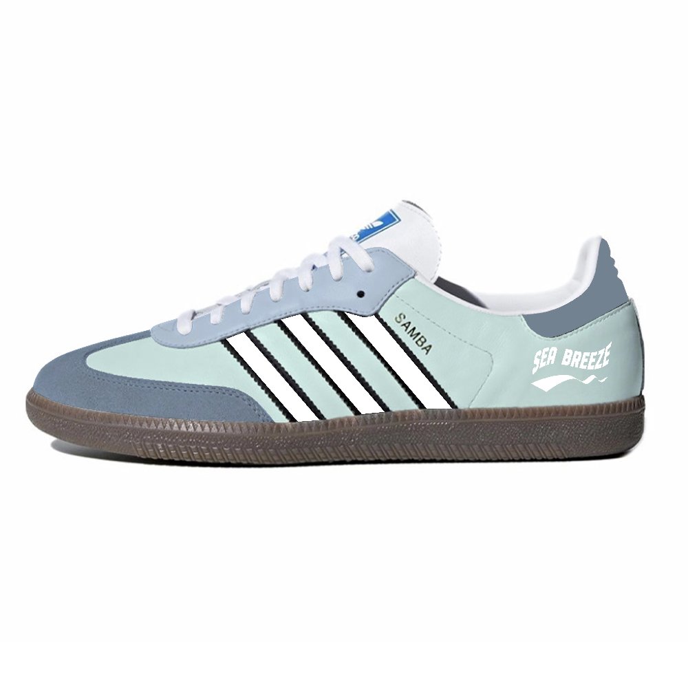Adidas Originals SAMBA OG Anti Slip Wear Resistant Low Top Skateboard Shoes Women's Green