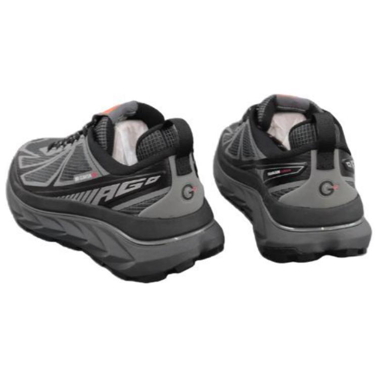 Anta Cushioned Slip-Resistant Low-Top Outdoor Shoes Unisex Black Castle Gray купить в интернет-магазине Yoocart с быстрой доставкой по России.