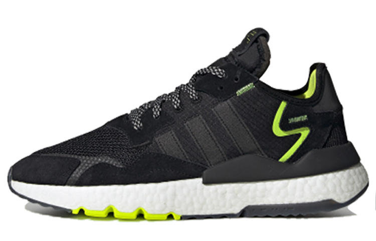 Adidas Nite Jogger Black Solar Yellow