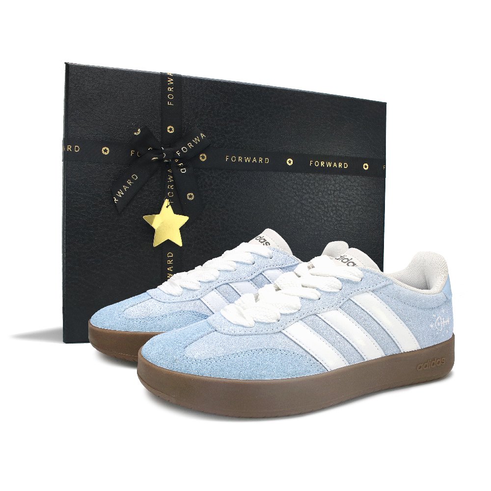 Adidas BARREDA Abrasion Resistant Low Top Skateboard Shoes Unisex Blue White