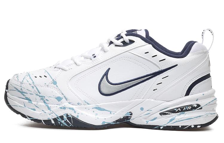 Nike Air Monarch 4 Low-Top Chunky Sneakers Unisex Blue White
