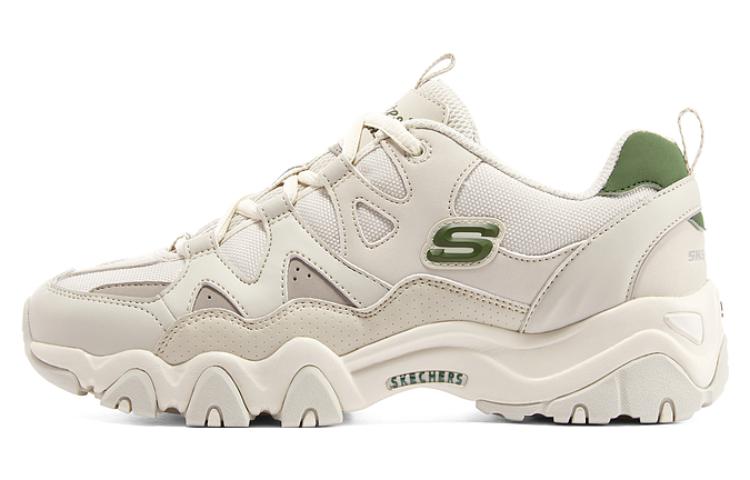 Skechers D'LITES 2.0 Monster Sweetheart Low top Chunky Sneakers Men's White Green