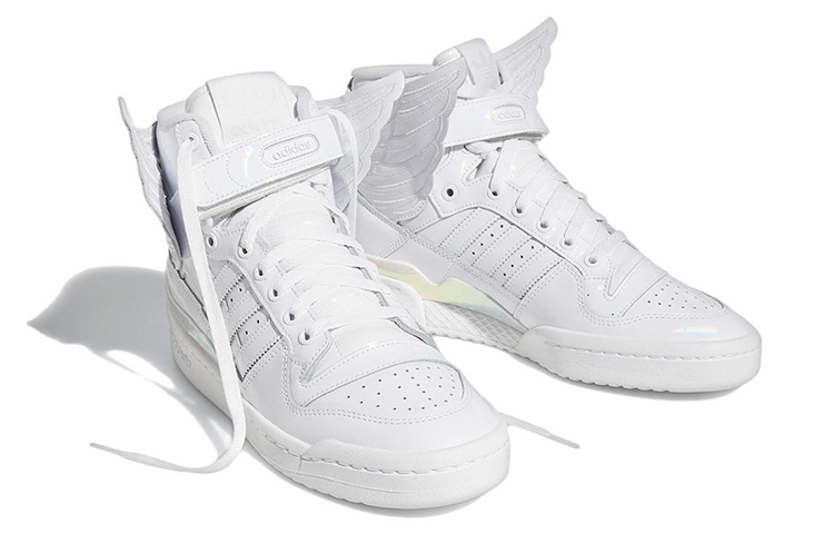 Adidas X Jeremy Scott Forum Hi Wings 4.0 'White Opal' Sneakers купить в интернет-магазине Yoocart с быстрой доставкой по России.