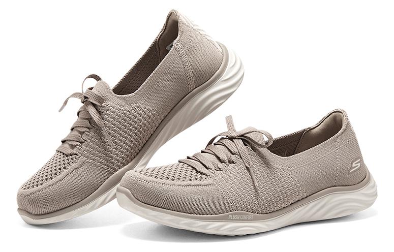 Skechers ON THE GO Ideal Anti-Slip Wear-Resistant Breathable Lightweight Cushioning Low-Top Casual Shoes Women's Taupe