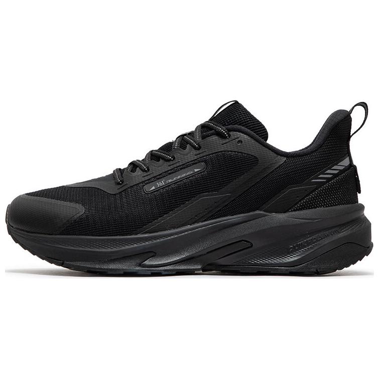 361° Ride The Mountain Anti-Slip Wear-Resistant Low-Top Casual Running Shoes Men's Obsidian Black