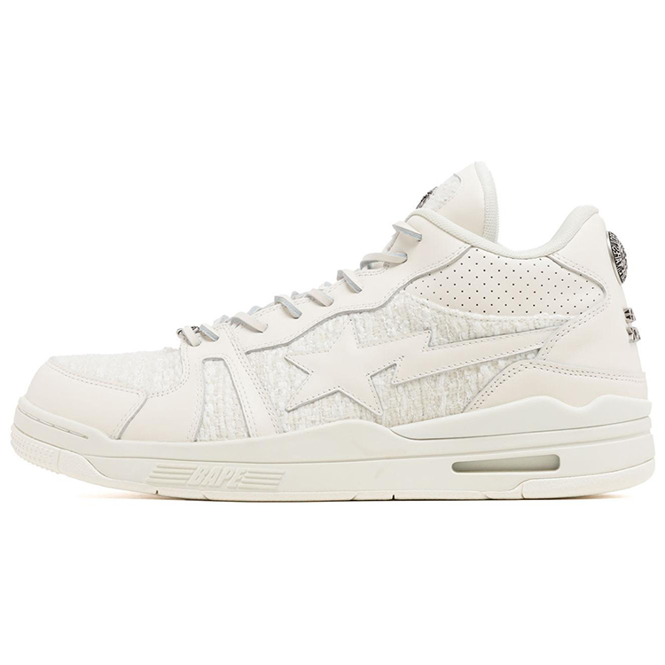 A BATHING APE Clutch Sta Mid-Top Skateboard Shoes Men's