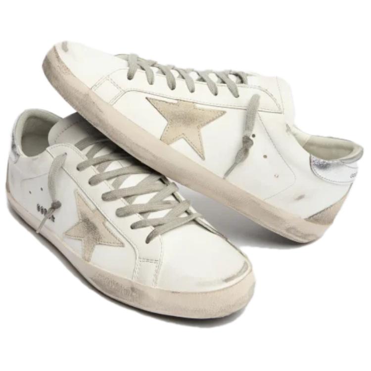 Golden Goose Super Star Stylish Skateboarding Shoes Men's White Vintage Version купить в интернет-магазине Yoocart с быстрой доставкой по России.