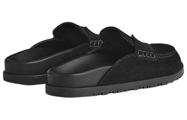 HERMES Go Mule Stylish Sandal Women's Black купить в интернет-магазине Yoocart с быстрой доставкой по России.