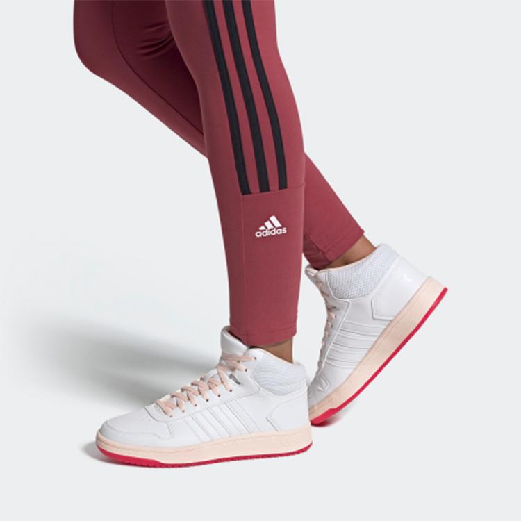 Adidas Hoops 2.0 Mid 'White Power Pink' Women's купить в интернет-магазине Yoocart с быстрой доставкой по России.