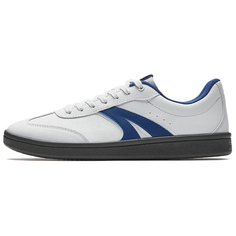 ANTA Life Collection Skateboard Shoes Men's Low top Grass White Gray, Jade City Blue
