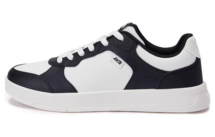 Anta Life Collection Warm Coverage Low-Top Skateboard Shoes Men's Black