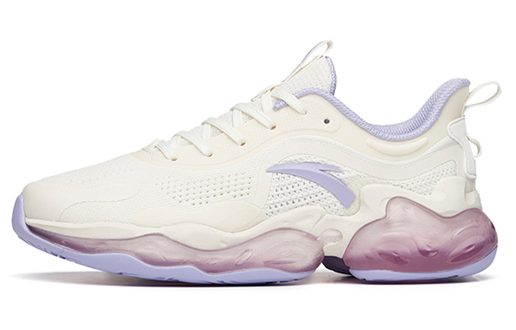 ANTA Running Shoes Women's Low top Ivory White/Light Purple купить в интернет-магазине Yoocart с быстрой доставкой по России.