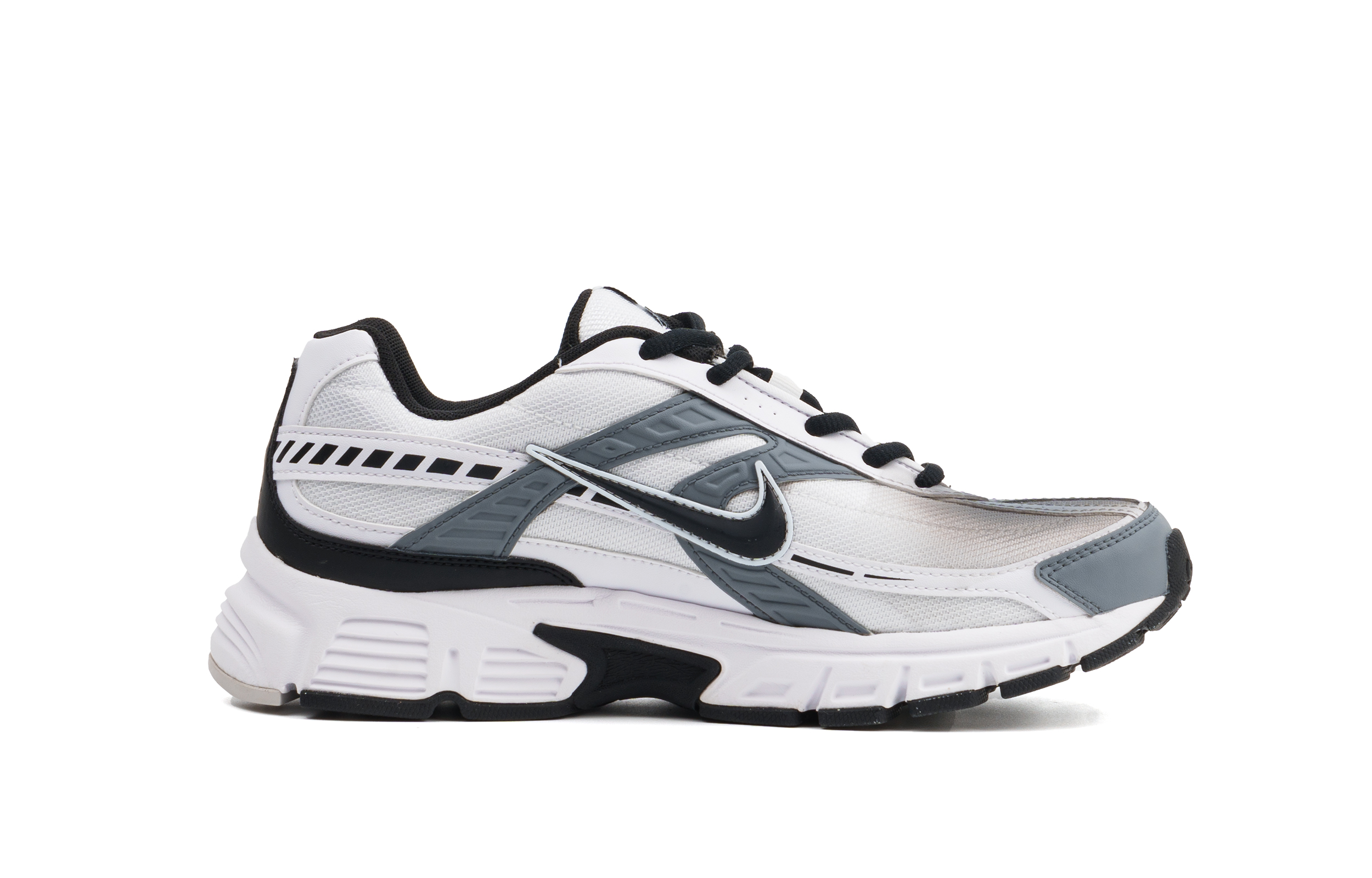 Nike Initiator Abrasion Resistant Low Top Casual City Commute Running Shoes Unisex White Gray купить в интернет-магазине Yoocart с быстрой доставкой по России.