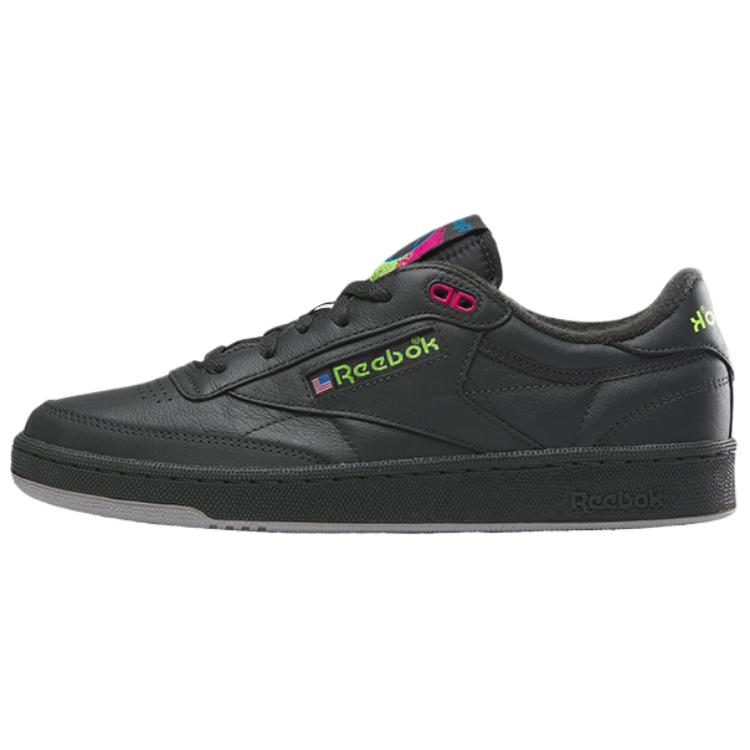 Reebok Club C 85 Vintage Black Pink Green