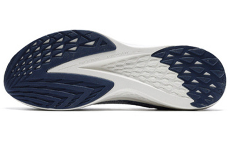 361° FlyFish 1 Cushioning Anti-Slip And Wear-Resistant Low-Top Casual Running Shoes Men's Blue Gray Orange