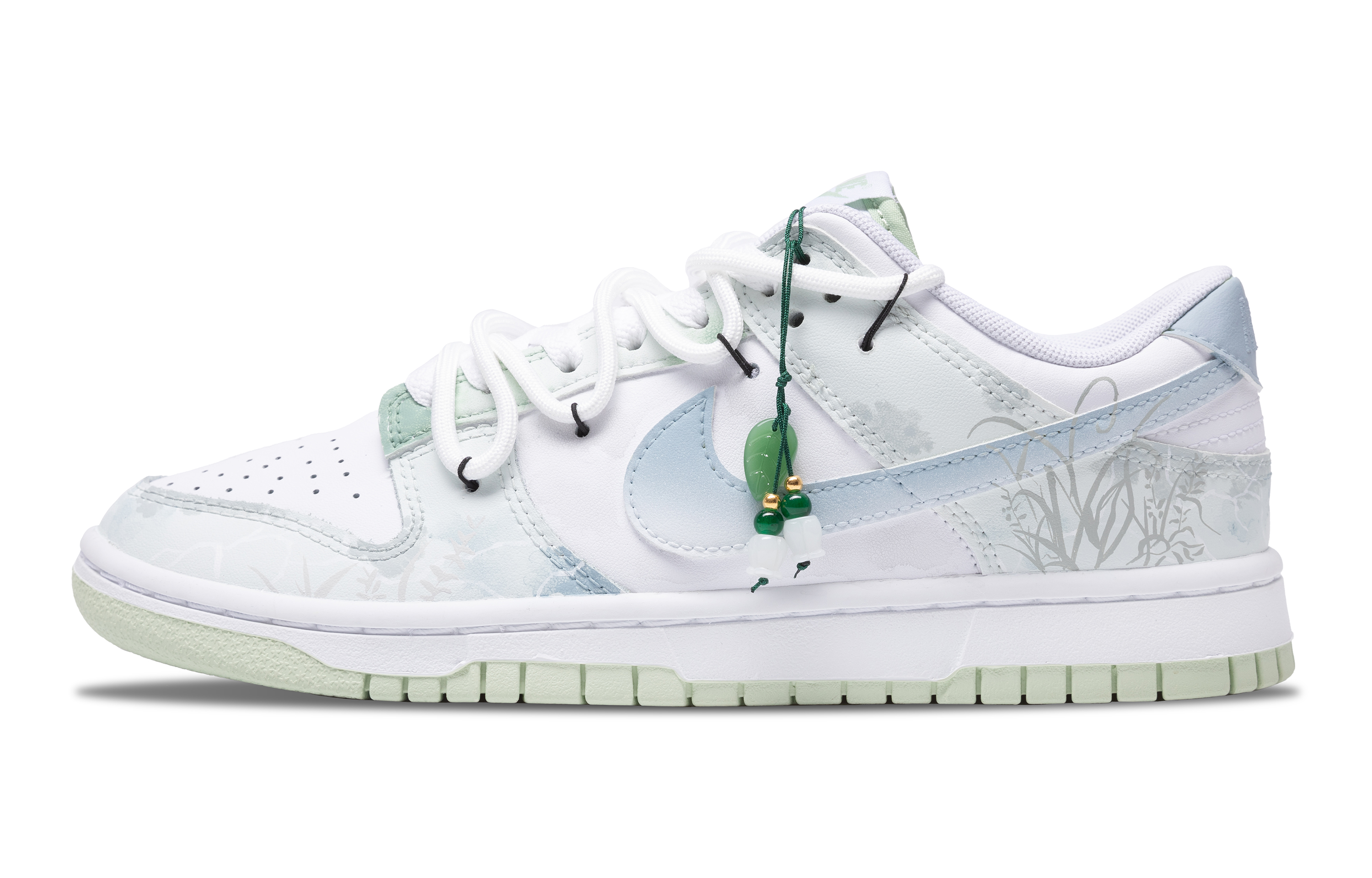 Nike Dunk South Wind Woody Anti-Slip Wear-Resistant Low-Top Skateboard Shoes Men's Green