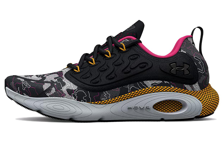 Under Armour Hovr Revenant Camo Sport Shoes 'Black Grey'