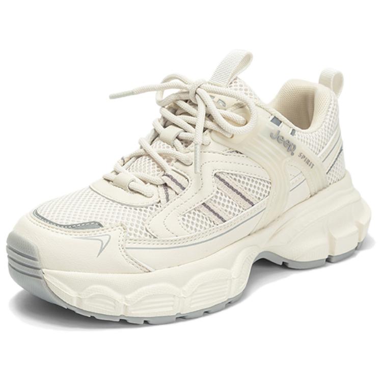 JEEP SPIRIT Slip Resistant Height Increasing Low Top Chunky Sneakers Women's