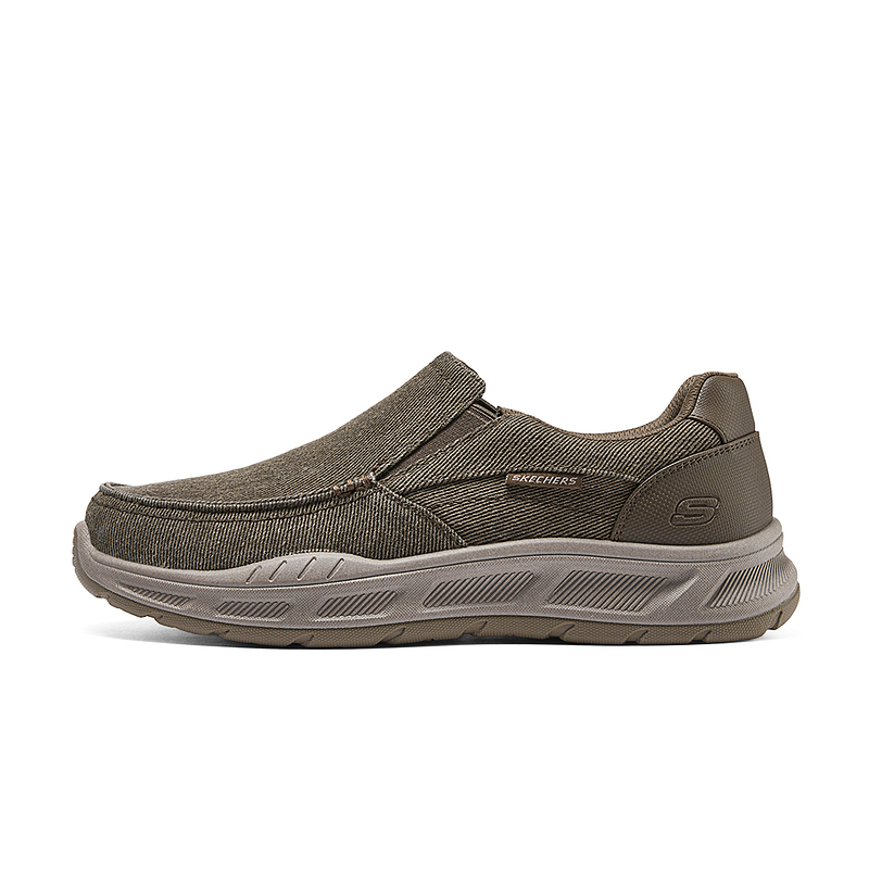 Skechers MENS USA Low Top Casual Shoes Men's Light Brown