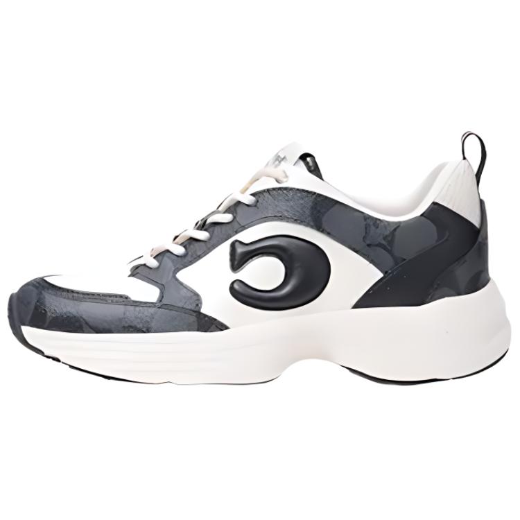 COACH Slip Resistant Low Top Casual Shoes Women's Black