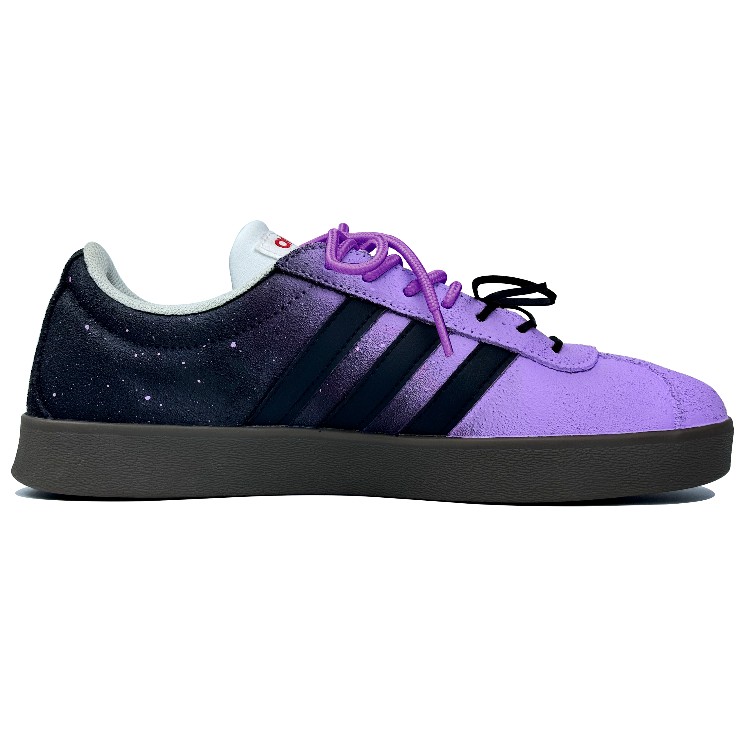 Adidas Neo VL Court 2.0 Slip-Resistant Cushioning Wear-Resistant Low-Top Skateboard Shoes Unisex Black Purple купить в интернет-магазине Yoocart с быстрой доставкой по России.