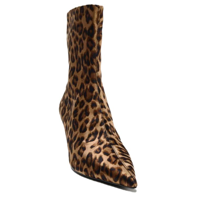 ZARA Ankle Boots Women's Leopard Print купить в интернет-магазине Yoocart с быстрой доставкой по России.