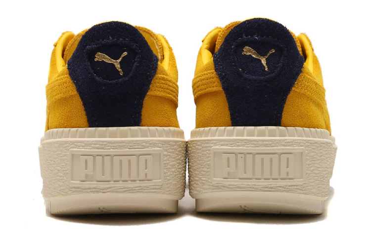 PUMA Suede Series Skateboard Shoes Women's Low-Top Yellow купить в интернет-магазине Yoocart с быстрой доставкой по России.