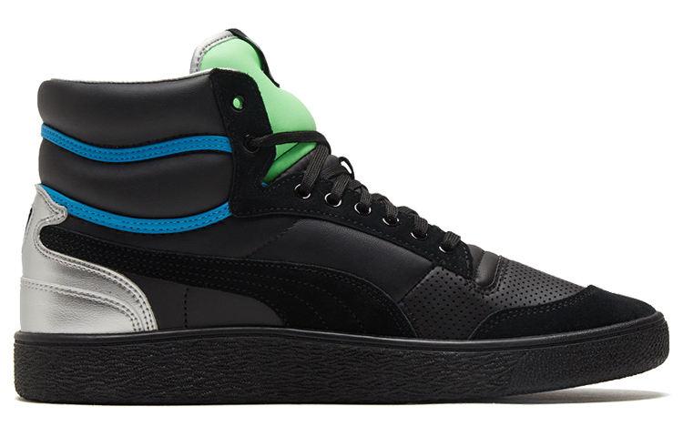 PUMA Ralph Sampson Mid 'Royal Black Elektro Green'