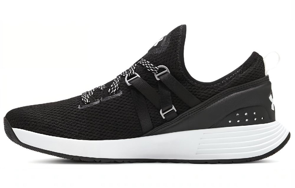 Under Armour Breathe Trainer Running Shoes Black/White Women's