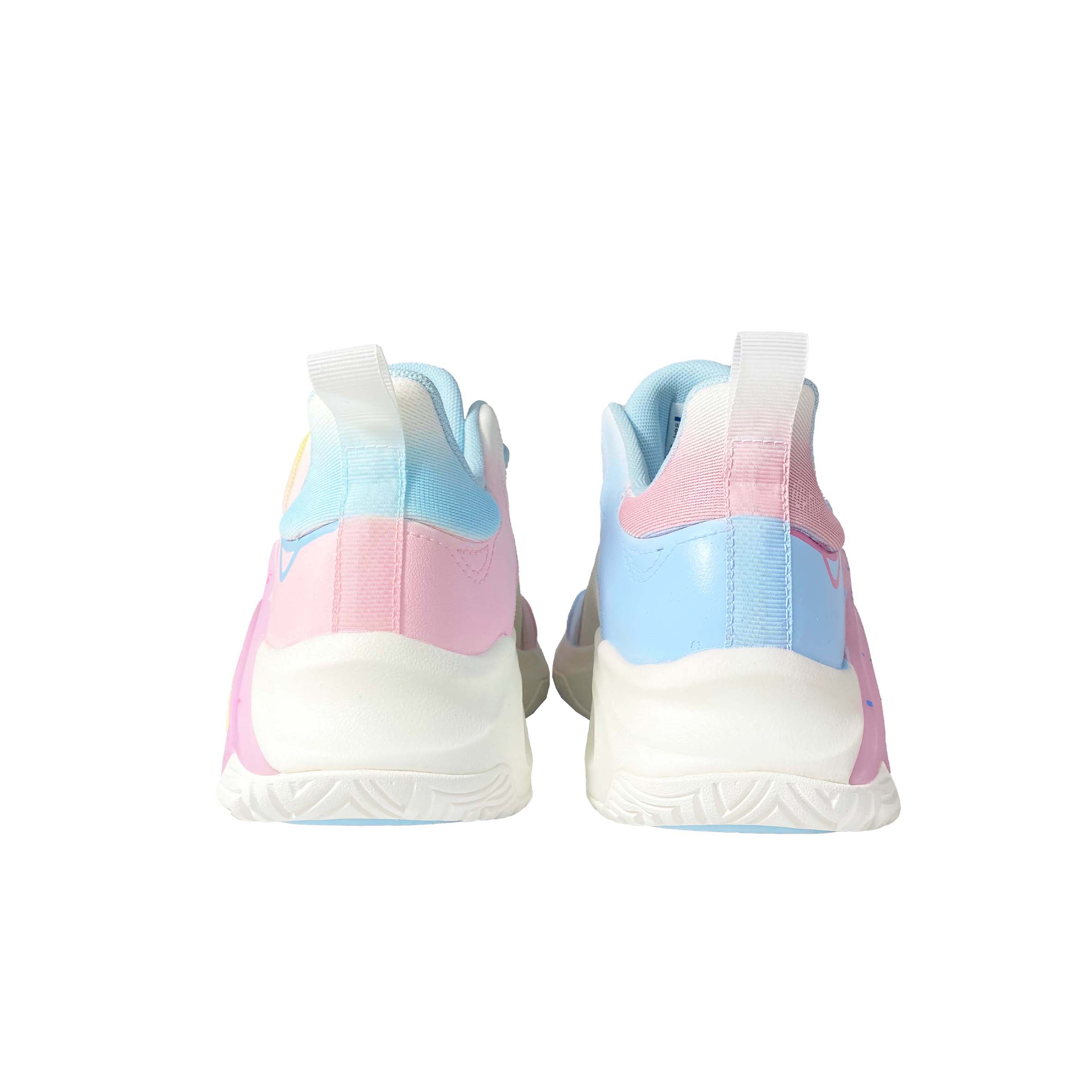 Anta Airspace 4 Slip Resistant, Abrasion Resistant, Breathable Low Top Basketball Shoes Men's Pink Blue Mismatched купить в интернет-магазине Yoocart с быстрой доставкой по России.