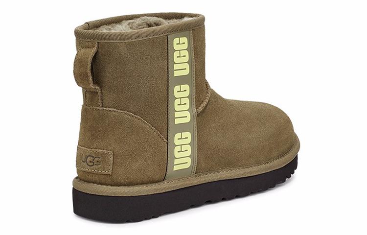 UGG Mini Side Logo 'Olive Green' Women's