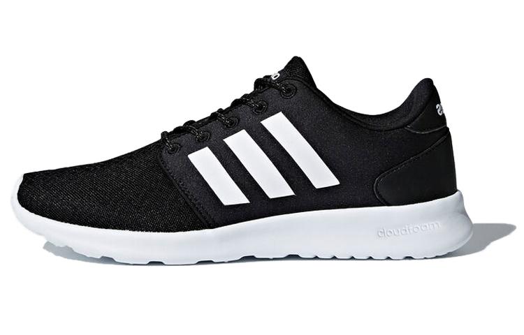 Adidas Cloudfoam Qt Racer 'Core Black White' Women's