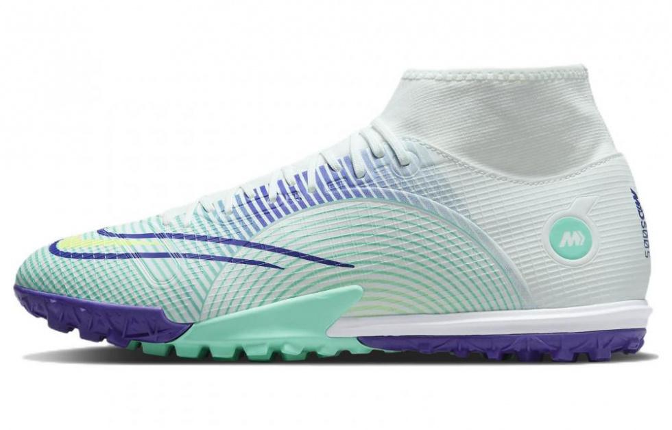 Nike Mercurial Superfly 8 Academy Dream Speed TF Turf 'White Teal Purple'