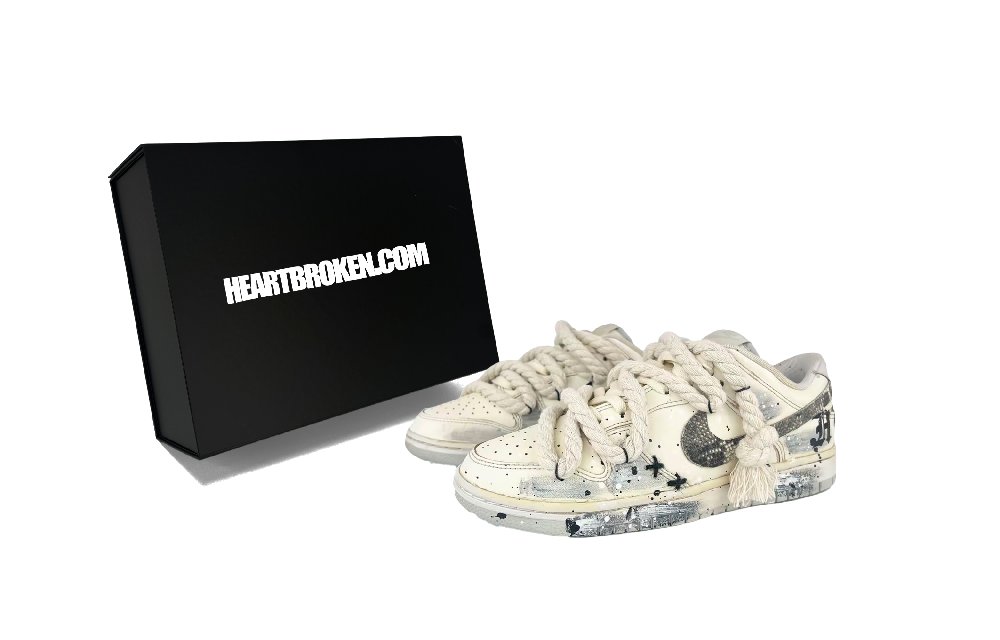 Nike Dunk Slip-Resistant Cushioning Abrasion-Resistant Low-Top Skateboard Shoes Men's Beige