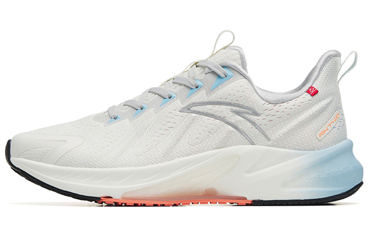 Anta Rocket 4.0 Advanced Training Collection Breathable Low-Top Running Shoes Women's White Silver Orange